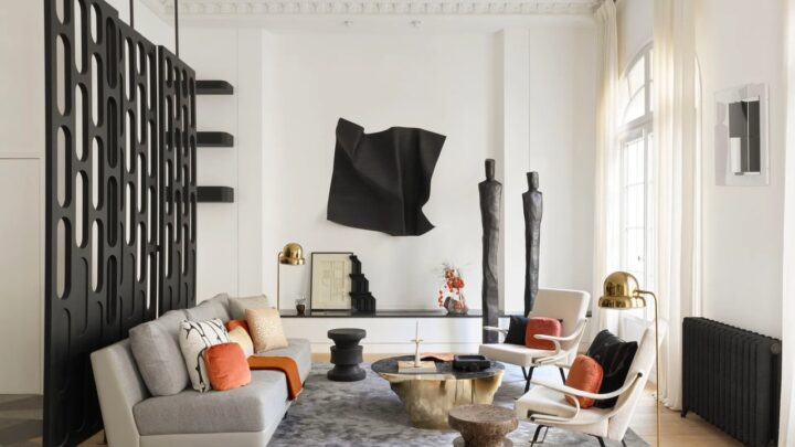 idées pour un mur de galerie dans le salon